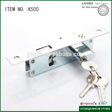 2016 best selling wooden glass sliding door hook lock furniture hardware